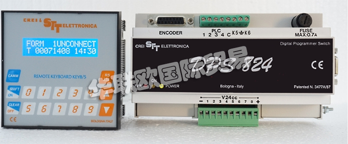 意大利CREI STT Elettronica公司的產品主要是生產電子凸輪編程器：意大利 CREI STT Elettronica電子凸輪編程器、CREI STT Elettronica絕對式單圈編碼器、電子凸輪編程器、光學編碼器、繼電器接口、屏蔽電纜、電源、彈性接頭、鍵盤保護蓋。