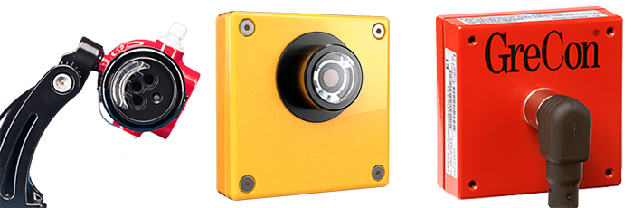 GRECON品牌的產品主要是：GRECON防火系統、GRECON掃描儀、測量系統、檢測系統、機器防火系統、火災報警系統、細霧滅火系統、火花滅火系統、火花探測器、光纖火花探測器、溫度探測器、火焰探測器、散射光煙霧探測器、光學掃描儀、X射線掃描儀。